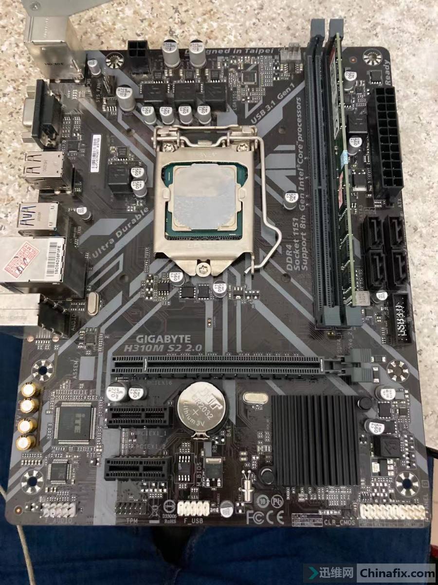 华擎H310CM主板刷7代CPU稳定吗