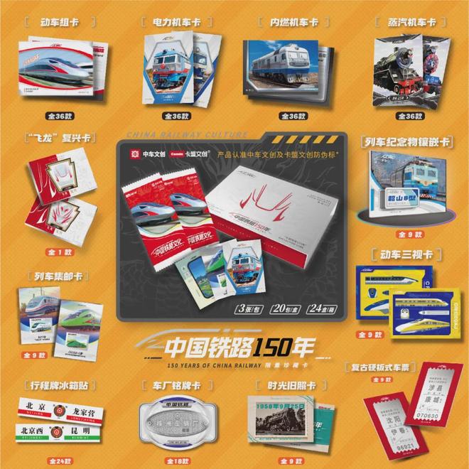 卡盟文创中国铁路150年珍藏卡值得收藏吗