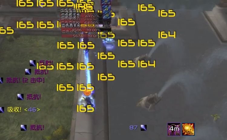 3招法师代刷怀旧服血色小号带练轻松搞定