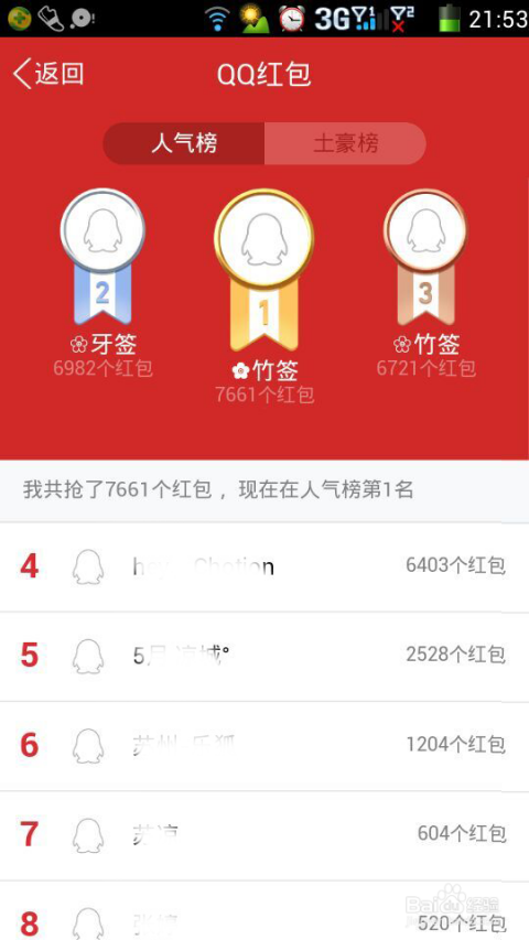 QQ刷赞排行榜的排名情况如何