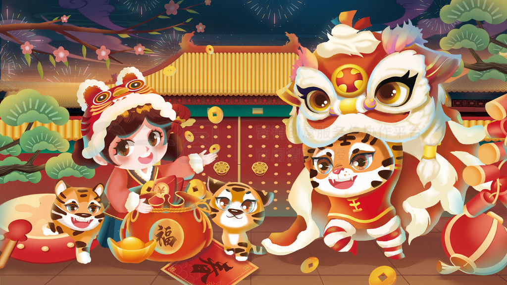 如何用卡盟文创舞狮卡片点燃节日气氛