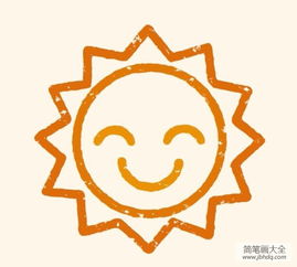 QQ刷太阳简笔画教程，如何快速刷出太阳效果？