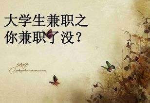 如何在大学期间找到优质兼职机会？