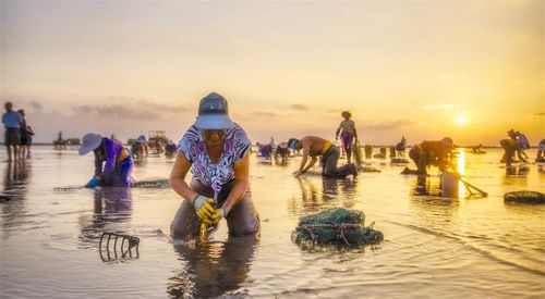 赶海活动哪种方式最能盈利？附赚钱技巧图片解析