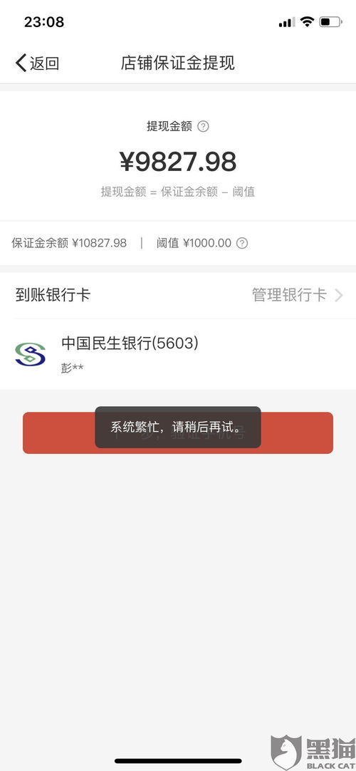 为什么我的拼多多店铺提现总是失败？解决方法在哪里？